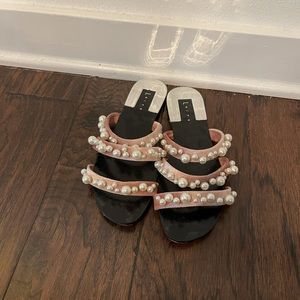 Keith Pearl Sandals
